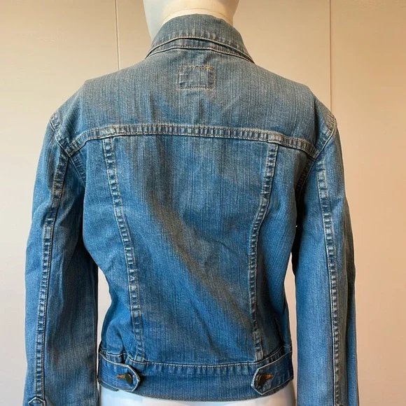Vintage Calvin Klein Denim Jacket Sz M - Picture 6 of 9